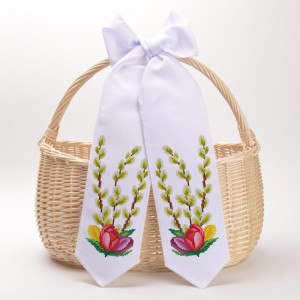 Схема Великодній бант для вишивки бісером і нитками на тканині (ТР-823)