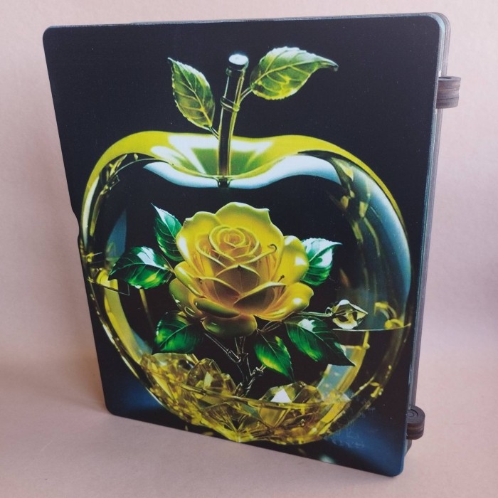 Дерев'яний органайзер для бісеру Альбом на 80 комірок (060626а)