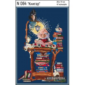 Набір для вишивки N064 "Книгар"