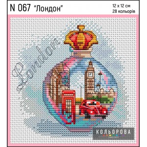 Набір для вишивки N067 "Лондон"