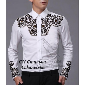 Заготовка на чоловічу сорочку "Стильна Сокальська"