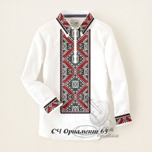 Заготовка на чоловічу сорочку "Орнамент 63"