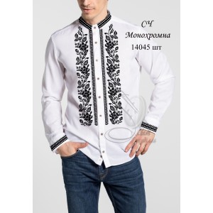 Заготовка на чоловічу сорочку "Монохромна"