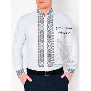 Заготовка на чоловічу сорочку "Ніжна пісня 2"