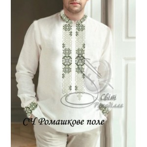Заготовка на чоловічу сорочку "Ромашкове поле"