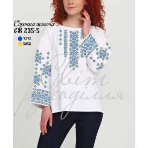 Заготовка на жіночу сорочку 235-5