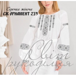 Заготовка на жіночу сорочку 239