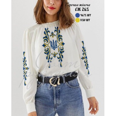 Заготовка на жіночу сорочку 265