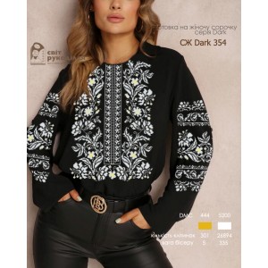 Заготовка на жіночу сорочку 354