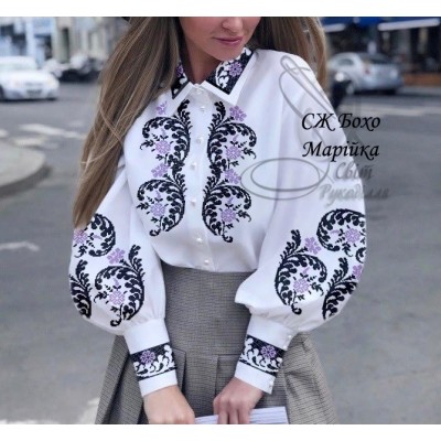 Заготовка на жіночу сорочку Бохо "Марійка"