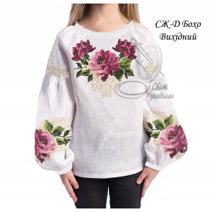 Заготовка на дитячу сорочку Бохо "Вихідний"