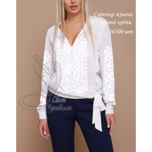 Заготовка на жіночу сорочку "Душевні квіти"