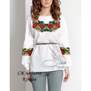 Заготовка на жіночу сорочку "На Івана Купала"
