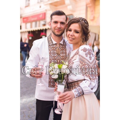 Заготовка на жіночу сорочку "Подільська золота 2"