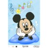Схема картини "Міккі Маус" (Серія: Міккі Маус та його друзі) для вишивки бісером на тканині (ТД-038)