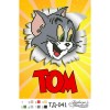 Схема картини "Том" (Серія: Том і Джеррі) для вишивки бісером на тканині (ТД-041)