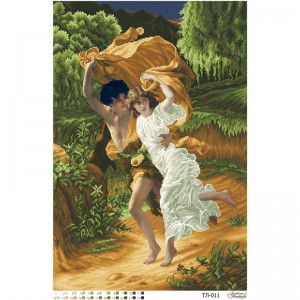 Схема картини "Шторм" для вишивки бісером на тканині (ТЛ-011)