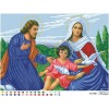 Схема картини "Святе Сімейство" для вишивки бісером на тканині (ТО-096)