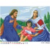 Схема картини "Святе Сімейство" для вишивки бісером на тканині (ТО-096)