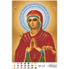 Схема картини "Ікона Божої Матері Пом’якшення злих сердець (Семистрільна)" для вишивки бісером на тканині (ТО-117)