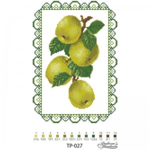 Схема Спасівський рушник для вишивки бісером і нитками на тканині (ТР-027)