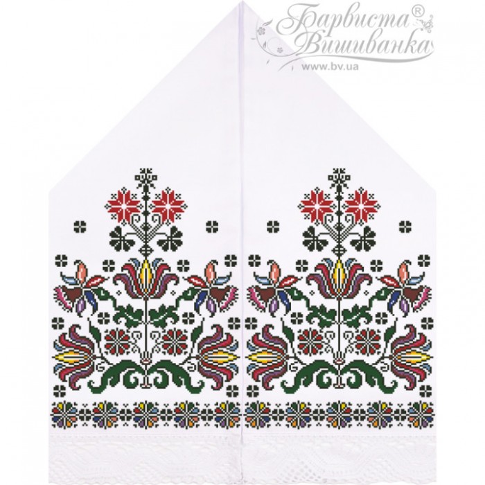 Рушник для Весільних Ікон для вишивки бісером і нитками на тканині (ТР-051)