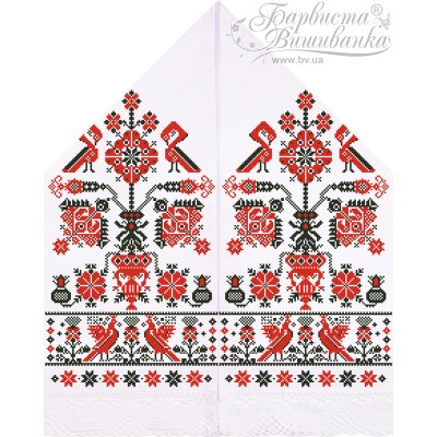 Рушник для Весільних Ікон для вишивки бісером і нитками на тканині (ТР-071)