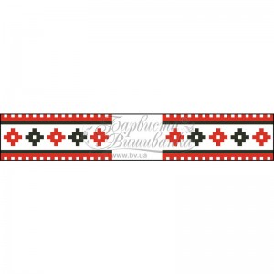 Рушничок для Весільних букетів та декору для вишивки бісером і нитками на тканині (ТР-078)