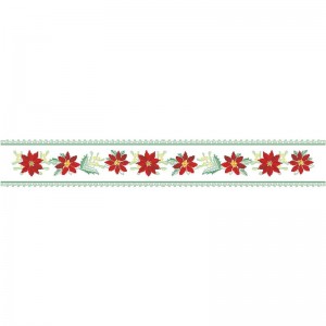 Схема Новорічна скатертина-доріжка "Фантазія" для вишивки бісером і нитками на габардині. (ТР-154)