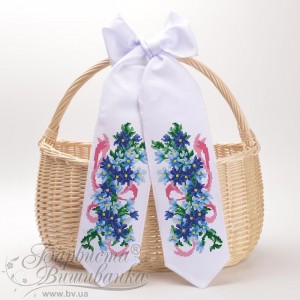 Схема Великодній бант для вишивки бісером і нитками на тканині (ТР-403)