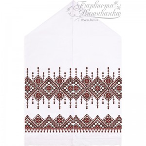 Весільний рушник для вишивки бісером і нитками на тканині (ТР-422)