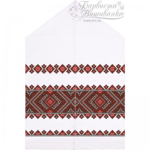 Весільний рушник для вишивки бісером і нитками на тканині (ТР-461)