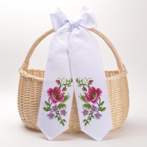 Схема Великодній бант для вишивки бісером і нитками на тканині (ТР-528)