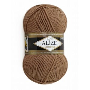 LanaGold-466 Темний беж Пряжа ALIZE Lana Gold