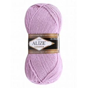 LanaGold-505 Попільно-бузковий Пряжа ALIZE Lana Gold