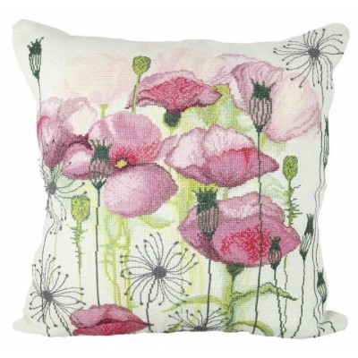 ВТ-254 Подих літа. Набір для вишивки подушки хрестиком. Crystal Art.