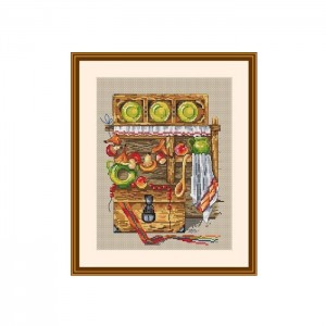 К-09 Кожній молодичці - будинок, скриня і кішечку (частина 3). Набір для вишивання хрестиком Мережка