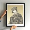 Схема картини Золота Підкова ЗПЛ-021 "Тарас Шевченко" для вишивання бісером на шовку