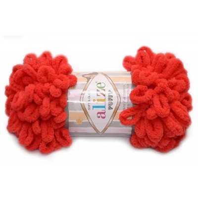 Puffy-56 Червоний Пряжа ALIZE PUFFY