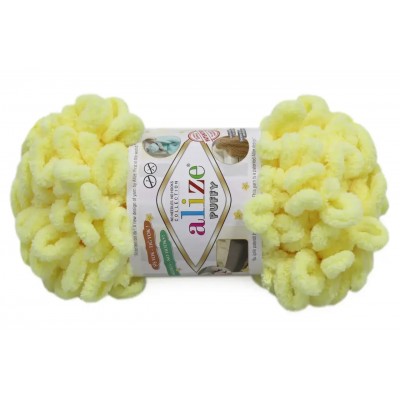 Puffy-13 Світлий лимон  Пряжа ALIZE PUFFY
