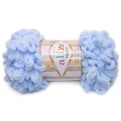 Puffy-183 Світло-голубий  Пряжа ALIZE PUFFY