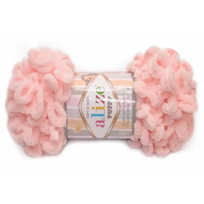 Puffy-340 Пудра  Пряжа ALIZE PUFFY